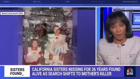 California sisters missing for 36 years found alive as search shifts to mother's killer