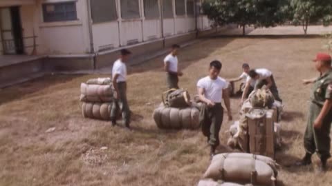 VNAF CIVIC ACTION VIA AIRBORNE DROP - VNAF CIVIC ACTION VIA AIRBORNE DROP - 428-npc-38165