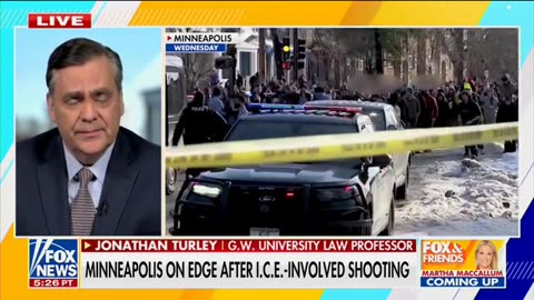 Jonathan Turley Says ICE Agent Appeared To Be In His Rights To Shoot At Vehicle