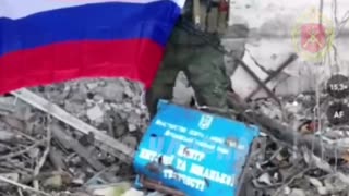 Report from Seversk: Many Russian Flags in the City