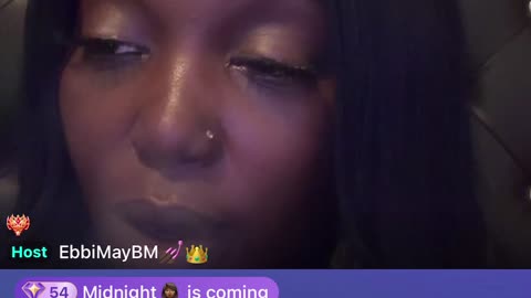 Ebb appears to be back on that shit eyes real heavy real fidgety