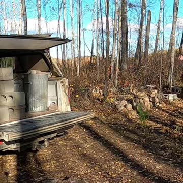 Building a Greenhouse! Watch Me Get MORE Blocks! #livingoffgrid