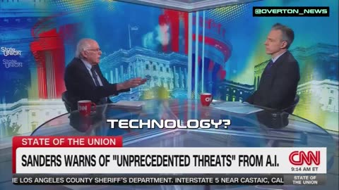 Bernie Sanders melts down on CNN over Elon Musk’s involvement in AI.