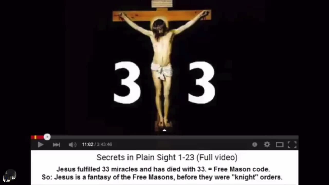 Jesus, Christianity & Christmas All Within Freemason Code. 👁 💡