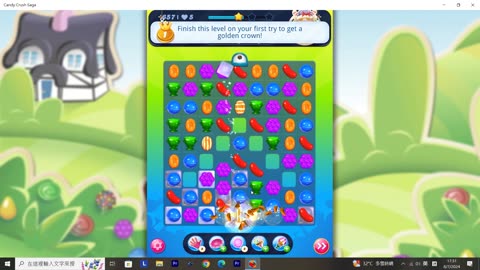 Candy Crush Saga Record (Level 657)