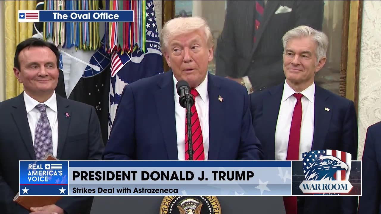 President Trump reaches deal with AstraZeneca to lower U.S. drug prices