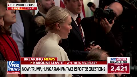 President Trump sicks Karoline Leavitt on the media