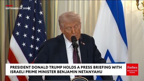 Trump: Gaza Peace Proposal Calls On Hamas To Release All Hostages, Living Or Dead, Within 72 Hours
