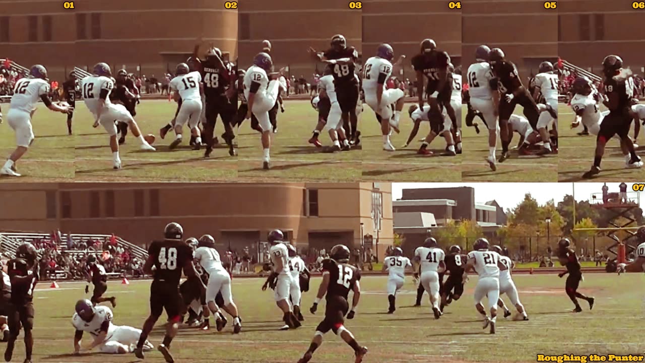 Prototype 431: Buffalo State roughs Alfred's punter