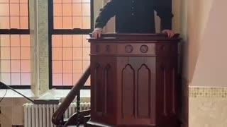 Muslims buy churches, turn them into mosques and then mock British people.