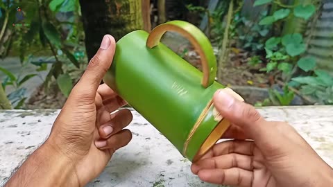 How to make bamboo Cup