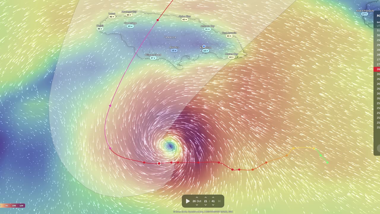 Hurricane Mellisa Updates