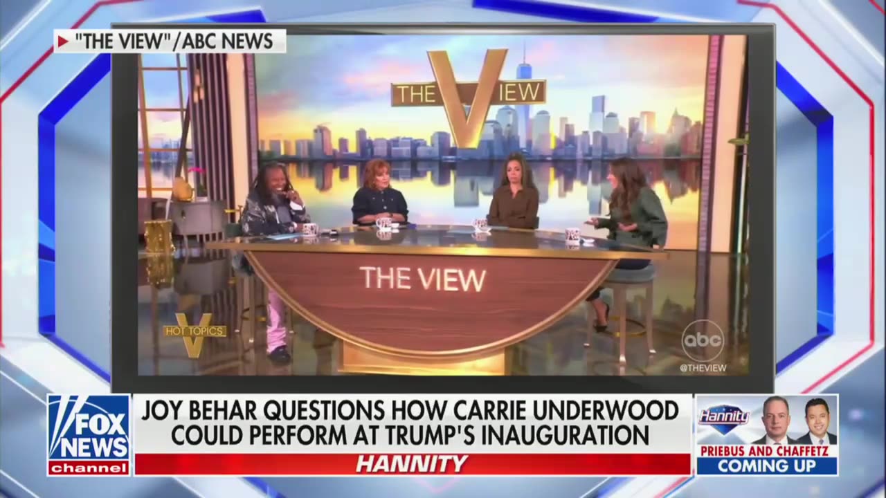 Joy Behar’s Ex-View Co-Host Snaps At Her for Questioning Carrie Underwood’s Patriotism