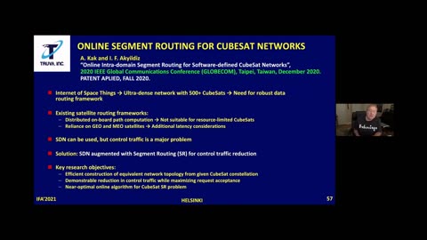 Ian F. Akyildiz: A New CubeSat Design with Reconfigurable Multi-band Radios electronics-based and a photonics-based approach. The multi-band communication covers a wide range from radio frequencies