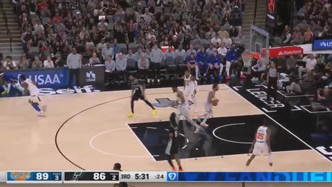 US Sports Basketball: Feat. KNICKS at SPURS FULL GAME HIGHLIGHTS