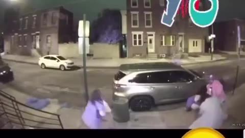 Black attacks three females
