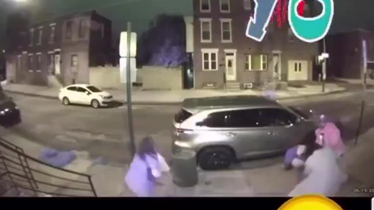 Black attacks three females