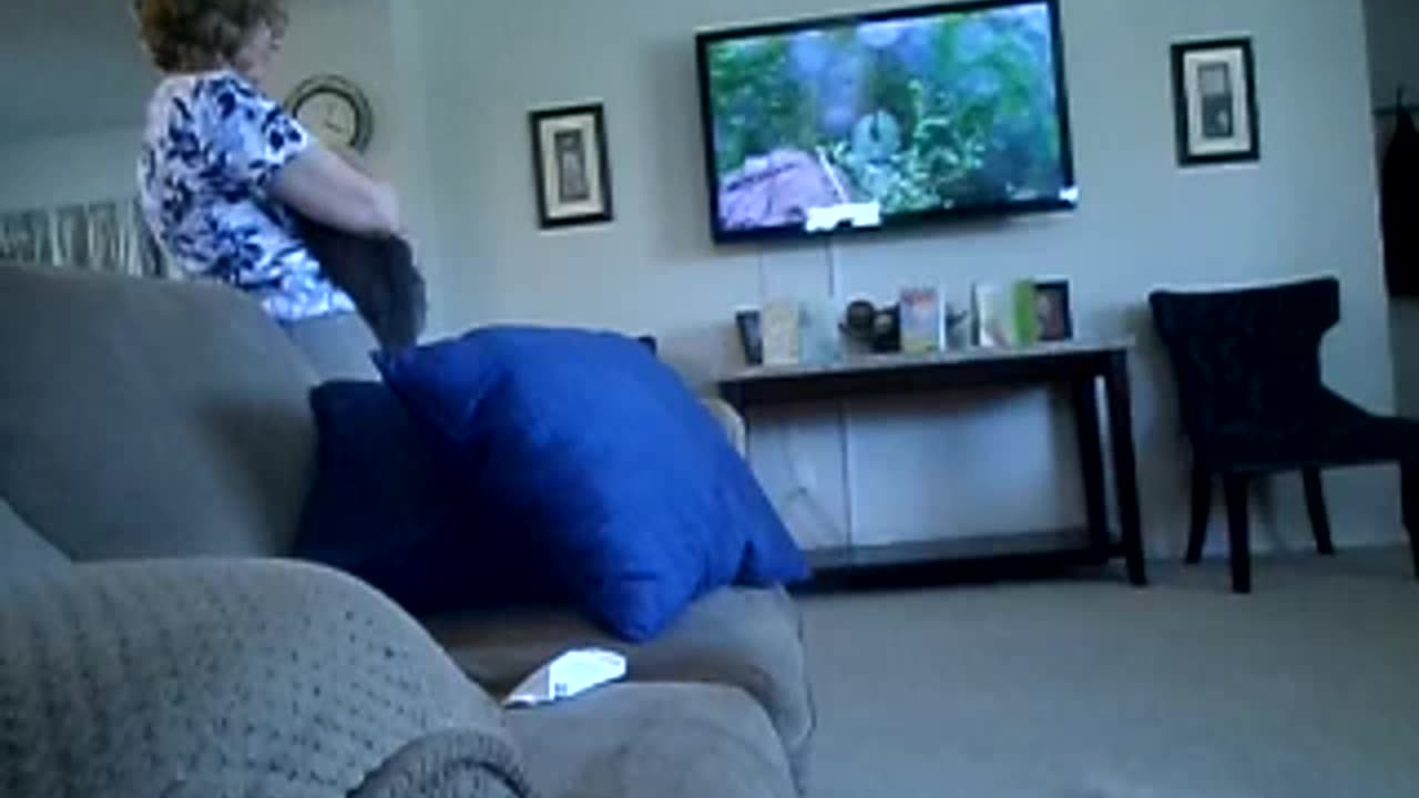 Watching Universal Studios Jurassic Park ride