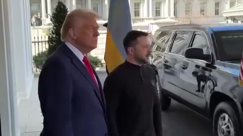 Trump's Savage Greeting for Zelensky