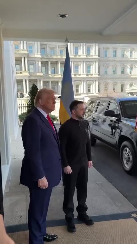 Trump's Savage Greeting for Zelensky