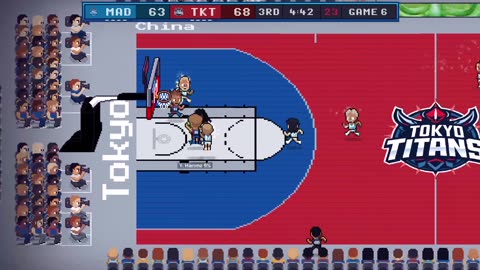 Green Hoopland Season 1: #2 Madrid Royals @ #4 Tokyo Titans Playoffs Eastern Hemisphere finals g6