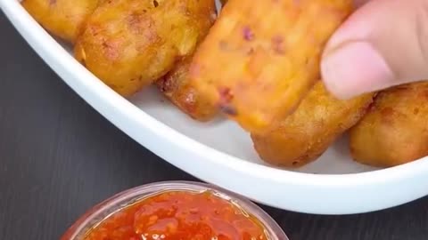 Crispy Potato Bites . .