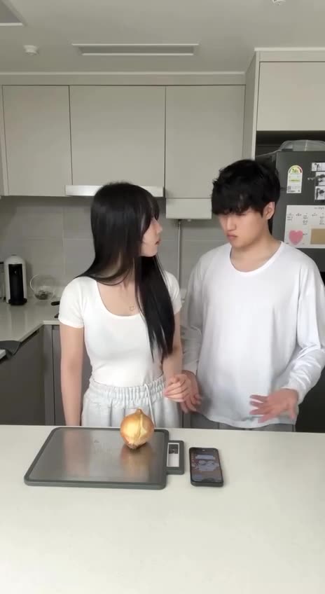 Following the online cooking videos