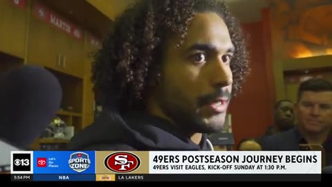 San Francisco 49ers gear up for playoff game against Philadelphia Eagles