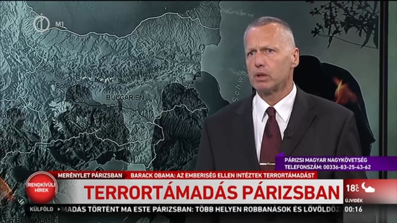 M1 - Híradó (2015. november 14. 0:10)