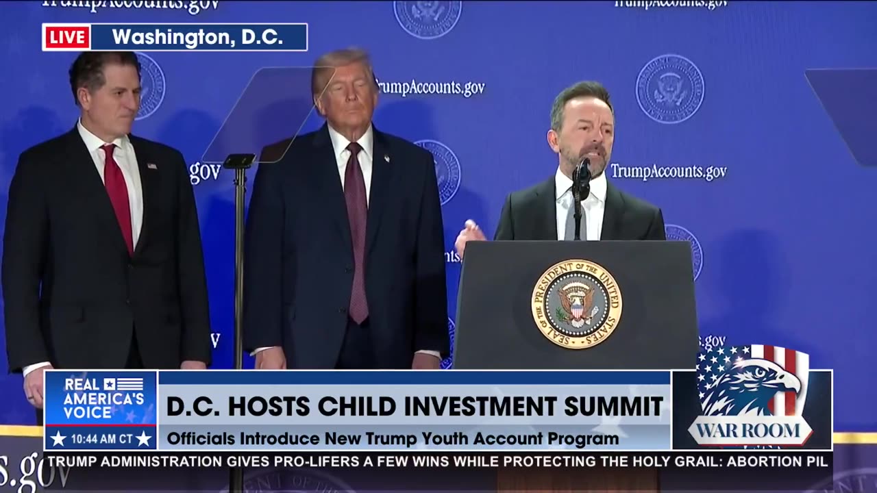 "EVERY CHILD IN AMERICA...NOT DEPENDENT ON GOVERNMENT!"