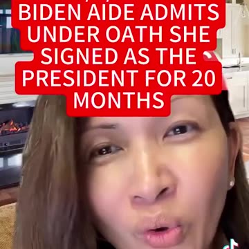 Neera Tanden Admits Signing Biden’s Documents for Nearly Two Years