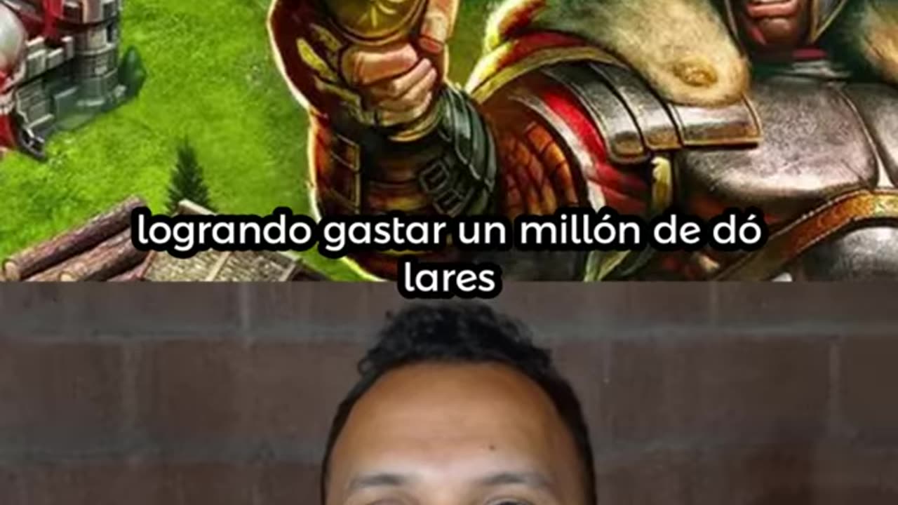 Este bombre gasto un millon de dollares en un videojuego