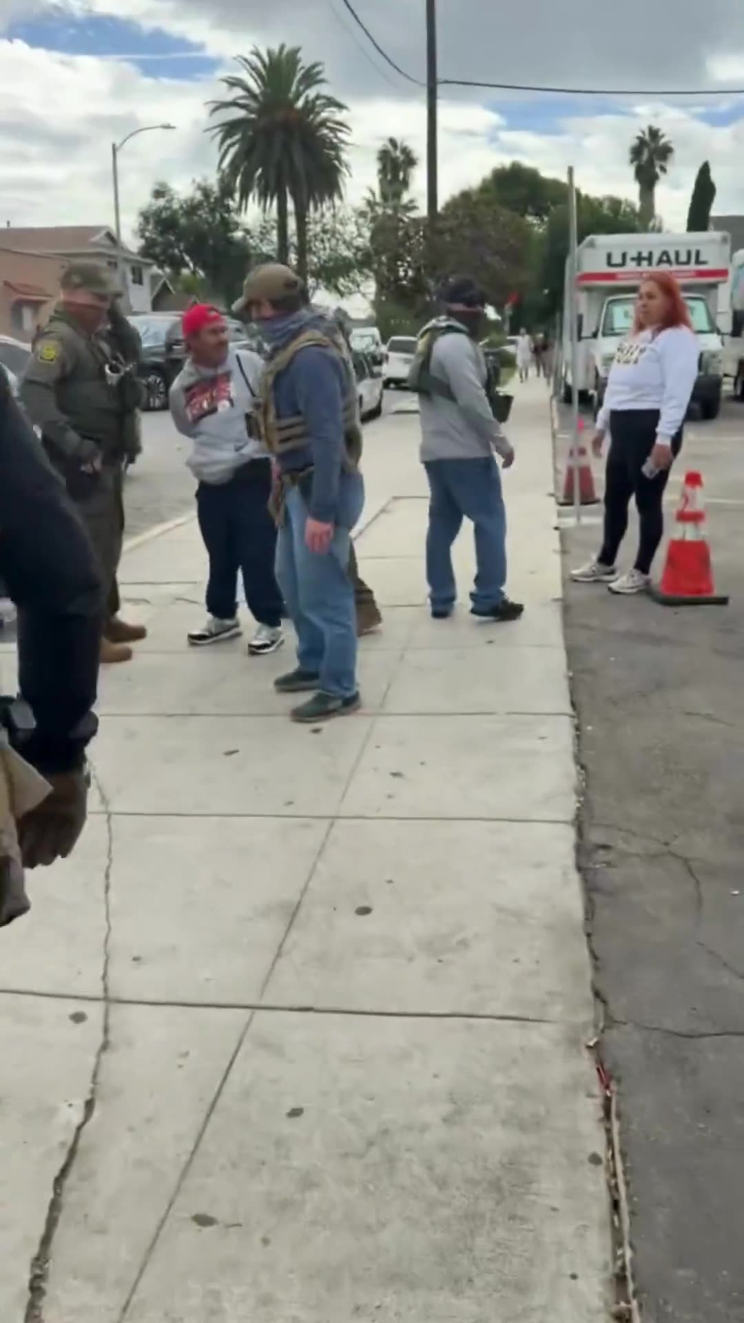 DHS agents detained an illegal alien in Long Beach