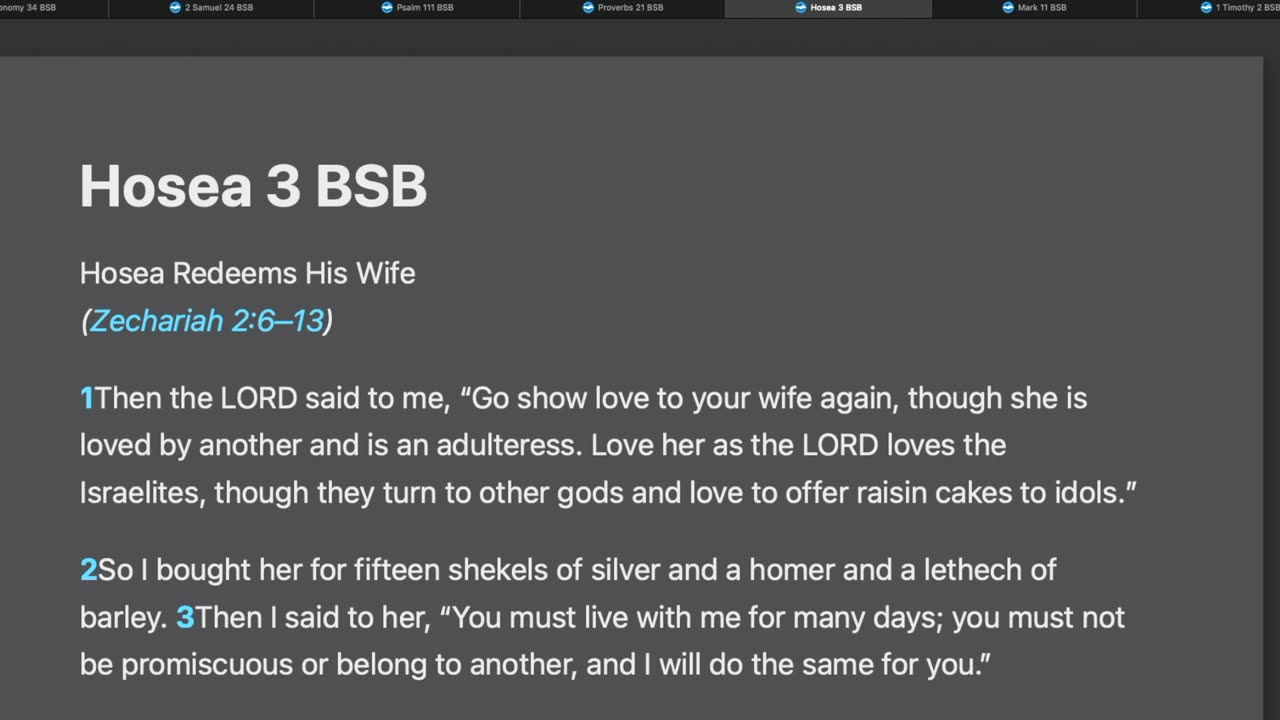 Hosea 3-4