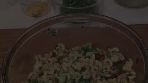 Pesto Pasta Salad #vegetarianrecipes