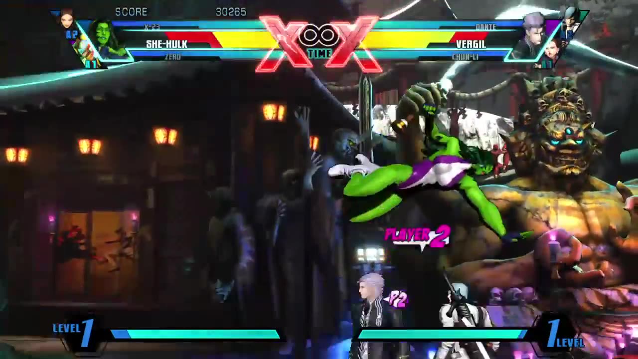 Ultimate Marvel vs Capcom3 Battle2