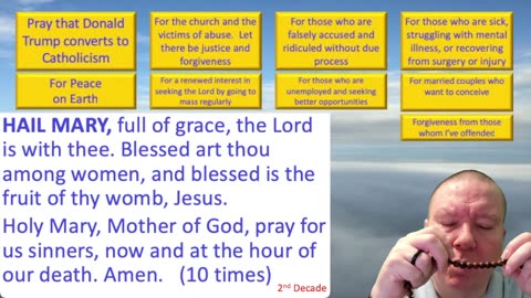Mary's Daily Live Holy Rosary Prayer at 8:00 p.m. EST 02/15/2026