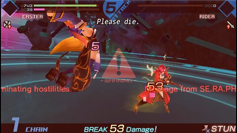 Fate/Extra フェイト エクストラ Perfect Patch Changes Checks Part 5 Glass Cannon Caster Arena Win Against Rider None NG+ and Missing 1% Map Found plus No Hack