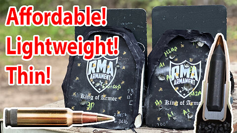 RMA 1165 Generation 2 NIJ 07 RF3 / Level IV - Lightweight