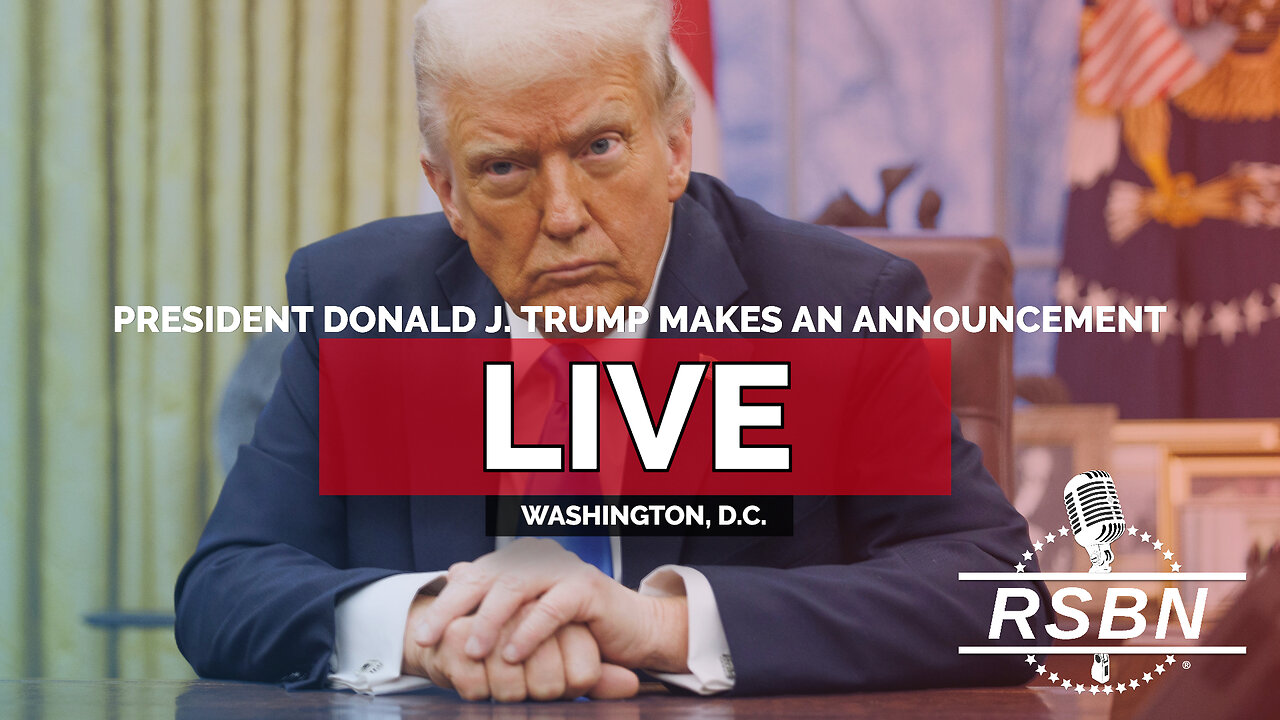LIVE REPLAY: President Trump Makes an Announcement - 10/10/25