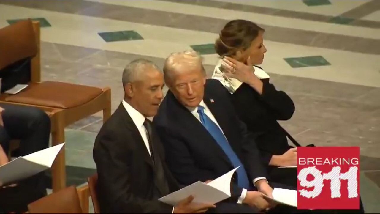 Priceless Moments Between Obama, Trump, Pence, Jill And Kamala At Carter Funeral: Part 1