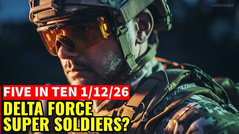 Five in Ten 1/12/26: Delta Force Super Soldiers?