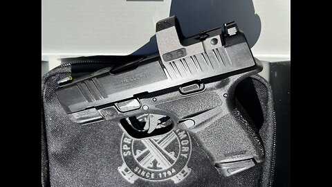 Springfield Hellcat .380: Initial range thoughts