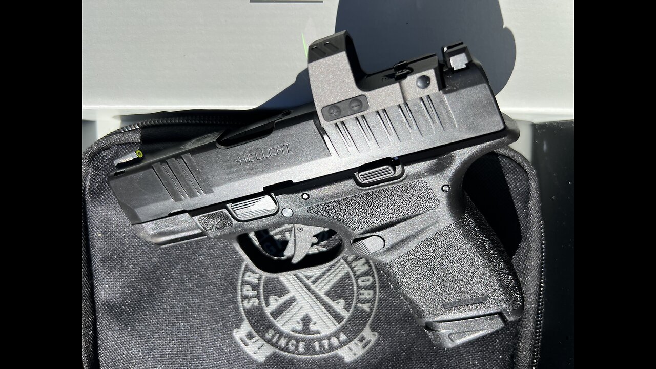 Springfield Hellcat .380: Initial range thoughts