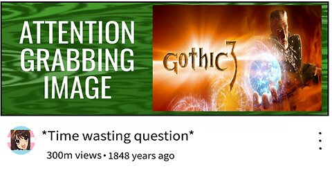 ?Does Gothic 3 Deserve Hate??????????????????????????