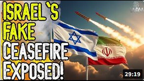 ISRAEL'S FAKE CEASEFIRE EXPOSED! - Bombings Continue! - Netanyahu Makes Crazy Admission!