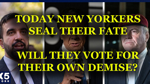 NEW YORKERS SEAL THEIR FATE: WILL THEY SURVIVE IT?