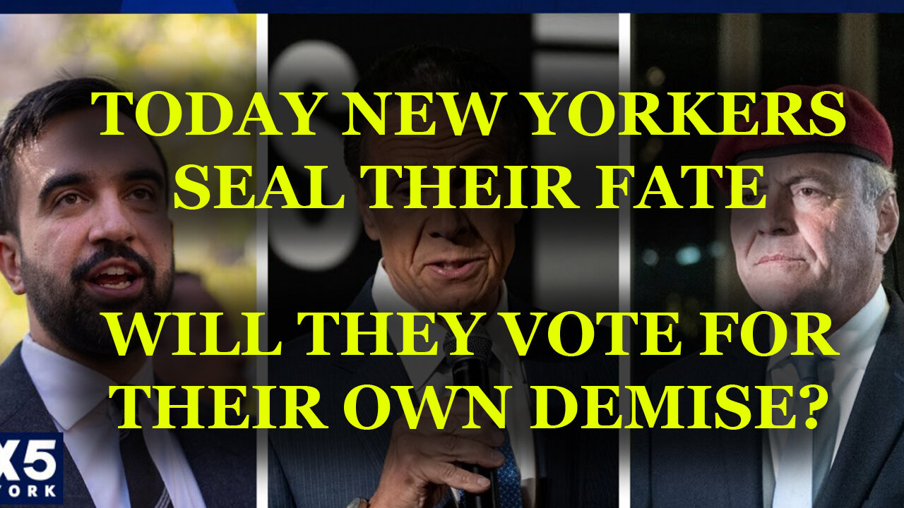 NEW YORKERS SEAL THEIR FATE: WILL THEY SURVIVE IT?