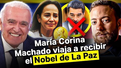 🚨 María Corina llega a EUROPA para la entrega del PREMIO NOBEL | Agustín Laje y Carlos Ruckauf
