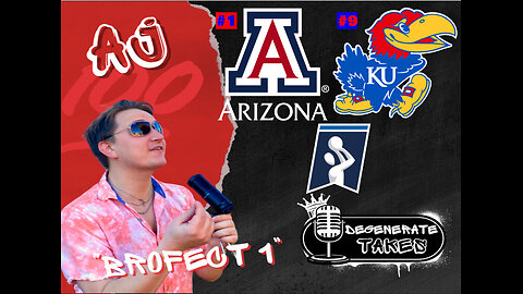 #1 Arizona v. #9 Kansas: Watch Along, Reactions & MORE!